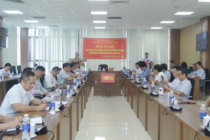 Đẩy nhanh tiến độ chuyển đổi số trên địa bàn tỉnh Thanh Hóa