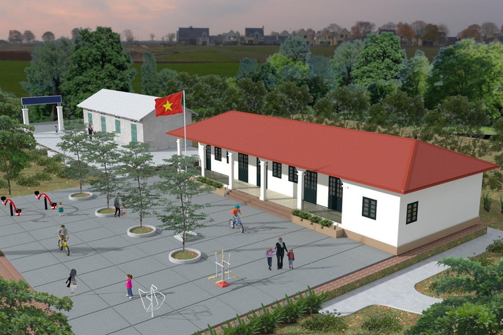 Tại các đô thị đặc biệt có thể dùng diện tích sàn thay cho diện tích khu đất khi xây trường