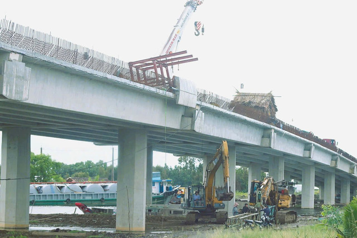 Bạc Liêu thi đua cao điểm “500 ngày đêm hoàn thành 3.000km đường bộ cao tốc”