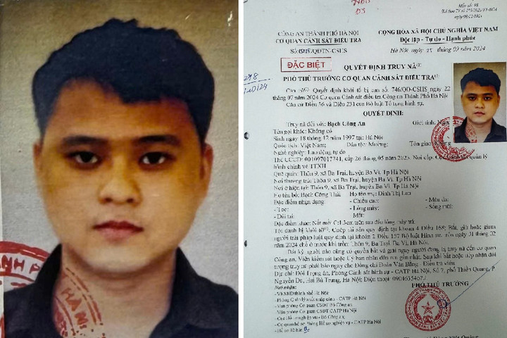 Truy nã đối tượng Bạch Công An- thành viên nhóm "Hội những người vỡ nợ muốn làm liều"