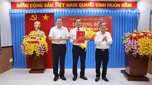 Trà Vinh bổ nhiệm 2 giám đốc sở