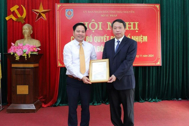 Thái Nguyên có tân Giám đốc Sở Tư pháp