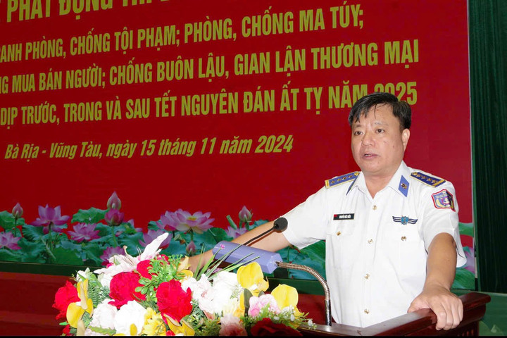 Bộ Tư lệnh Vùng Cảnh sát biển 3 phát động thi đua cao điểm phòng chống tội phạm