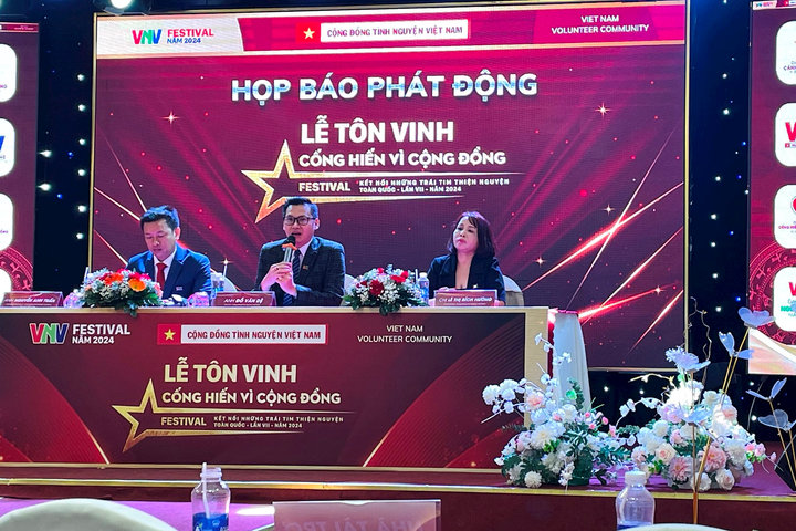 Họp báo phát động lễ tôn vinh và trao giải thưởng 'Cống hiến vì cộng đồng' 2024