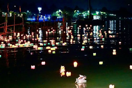 Đồng Tháp: Thả ngư đăng, hoa đăng trong khuôn khổ Ngày hội Cá tra