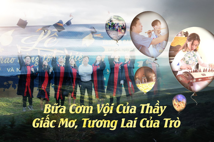 Bữa cơm vội của thầy- Giấc mơ, tương lai của trò