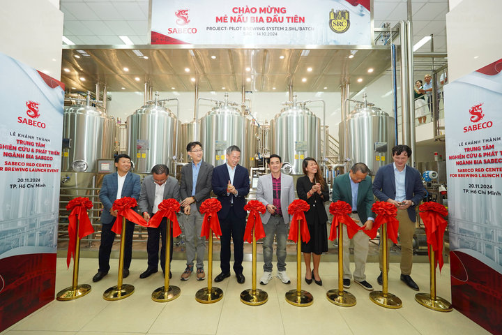 Sabeco ra mắt trung tâm nghiên cứu và phát triển ngành bia