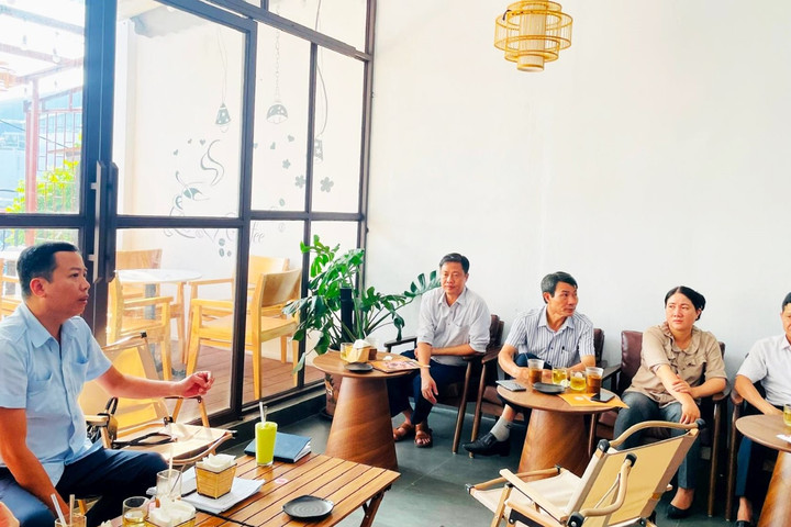 Ủy ban Kiểm tra Thành ủy Hải Dương tổ chức 'cà phê nghiệp vụ' triển khai công tác phục vụ Đại hội Đảng