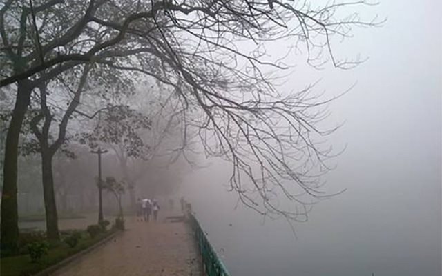Thời tiết ngày 11/3: Bắc Bộ trời ấm, mưa phùn, sương dày