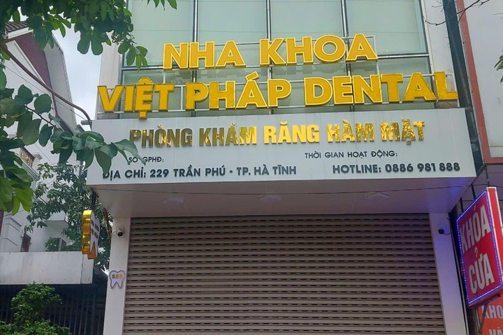 Xử phạt phòng khám nha khoa hoạt động không phép