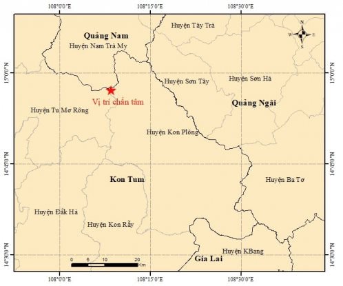 Từ đầu năm đến nay, cả nước xảy ra 458 trận động đất
