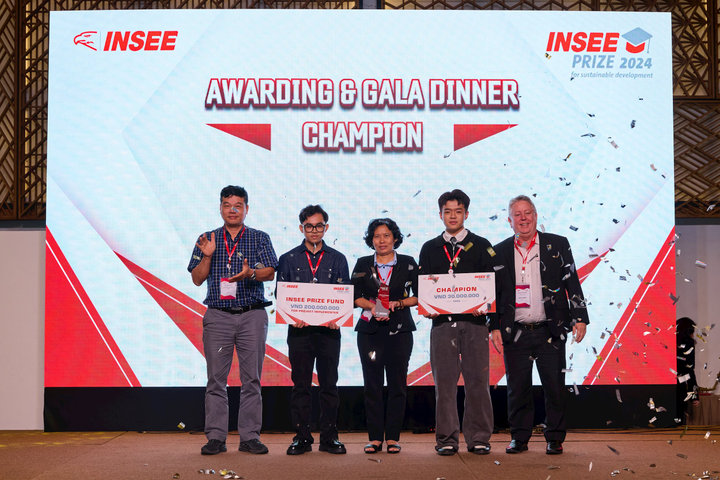 Chung kết INSEE Prize 2024: Vinh danh những quán quân và những dự án xây dựng bền vững
