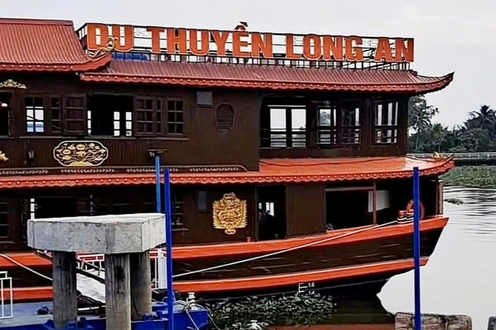 Thông tin về du thuyền xuất hiện tại Tuần Văn hóa - Thể thao - Du lịch tỉnh Long An