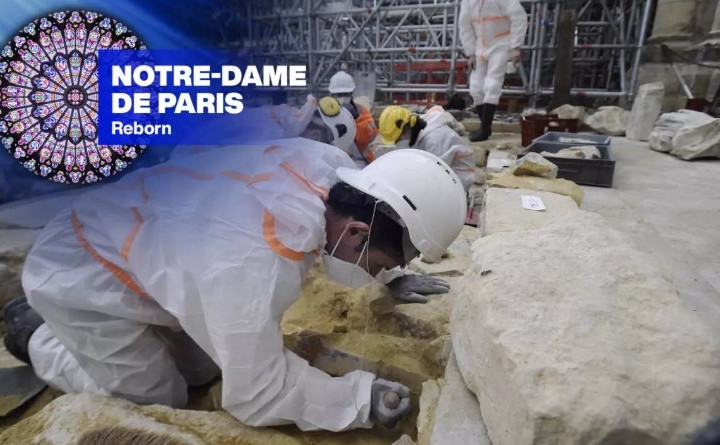 "2.000 năm lịch sử được phát hiện" khi trùng tu lại Nhà thờ Đức Bà Paris