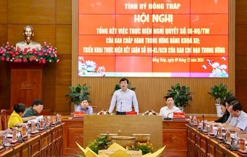 Đồng Tháp: Sắp xếp, tinh gọn bộ máy, đáp ứng yêu cầu trong thời kỳ mới