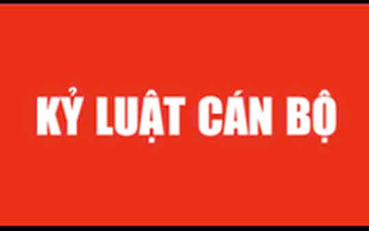 Kỷ luật cảnh cáo Giám đốc Sở Y tế tỉnh Bạc Liêu