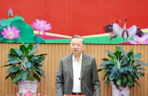 Tổng Bí thư Tô Lâm làm việc với Ban Thường vụ Tỉnh ủy Đồng Tháp