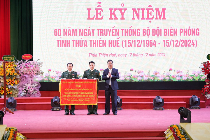 Lễ kỷ niệm 60 năm Ngày truyền thống Bộ đội biên phòng tỉnh TT-Huế