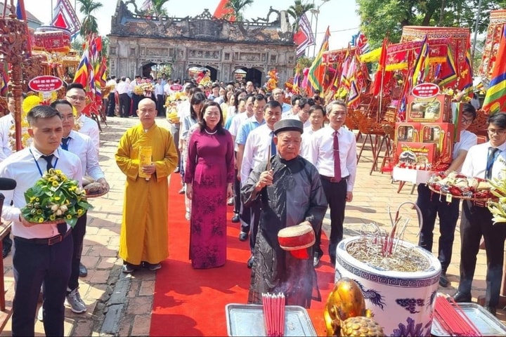 Lễ hội Đền Thánh Nguyễn là Di sản văn hóa phi vật thể quốc gia
