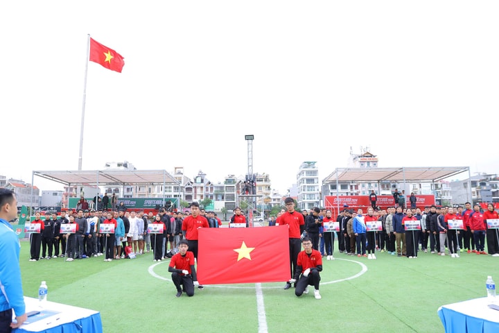 130 vận động viên tranh tài tại Giải bóng đá Thanh niên nông thôn 2024