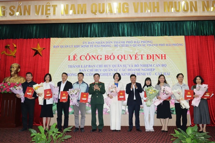 Hải Phòng: Thành lập Ban Chỉ huy quân sự tại doanh nghiệp trong KCN, KKT