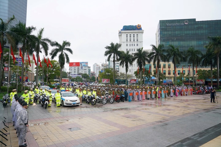 Thừa Thiên Huế ra quân cao điểm đảm bảo ANTT Tết Nguyên đán Ất Tỵ 2025