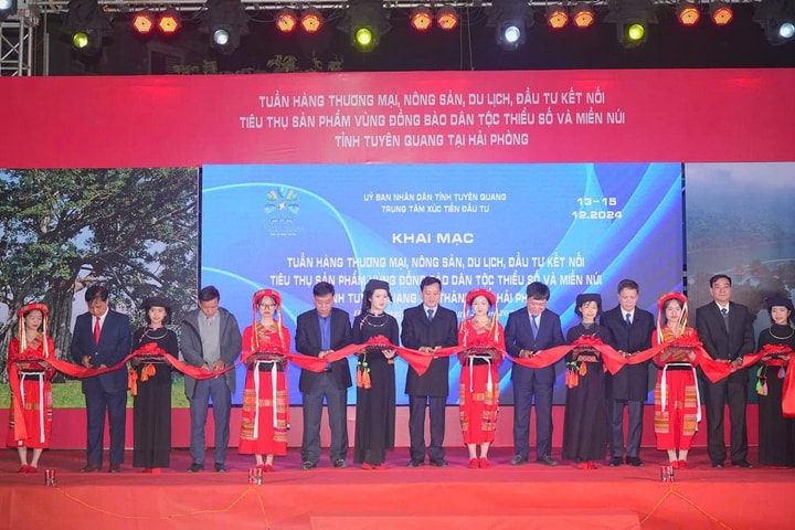 Tuần hàng thương mại, nông sản, du lịch tỉnh Tuyên Quang tại Hải Phòng