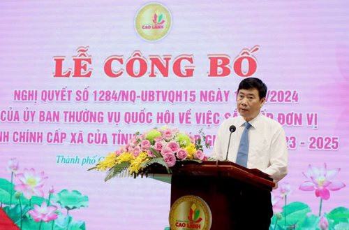 Đồng Tháp: Tinh gọn bộ máy để tập trung nguồn lực phát triển
