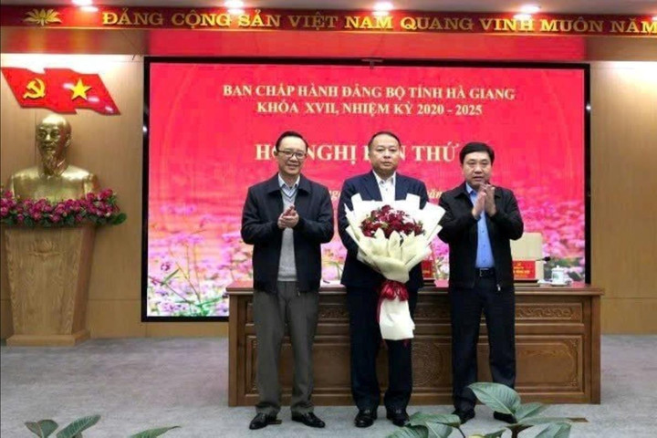 Ông Phan Huy Ngọc được bầu giữ chức Phó Bí thư Tỉnh ủy Hà Giang