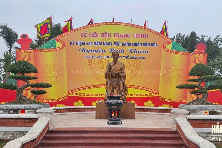 Nhiều hoạt động tại Lễ hội đền thờ Trạng Trình Nguyễn Bỉnh Khiêm