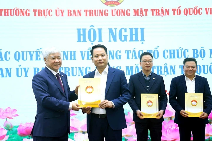Bổ nhiệm Nhà báo Trương Thành Trung giữ chức vụ Tổng Biên tập Báo Đại Đoàn Kết