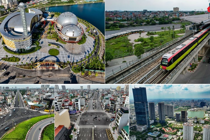 Ngắm Hà Nội qua các công trình tiêu biểu khánh thành năm 2024