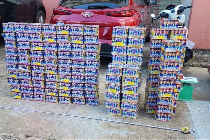 Khởi tố đối tượng vận chuyển pháo hoa nổ trái phép tại Pleiku