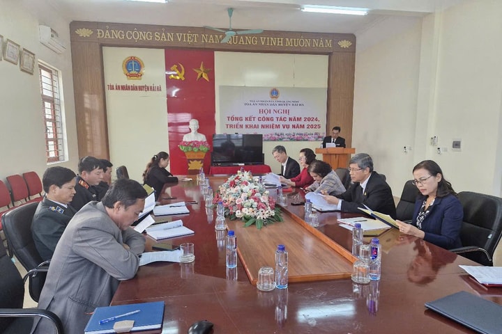 TAND huyện Hải Hà quyết tâm thực hiện thắng lợi nhiệm vụ năm 2025