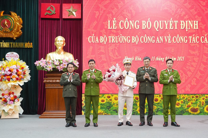 Thanh Hóa có tân Phó Giám đốc Công an tỉnh