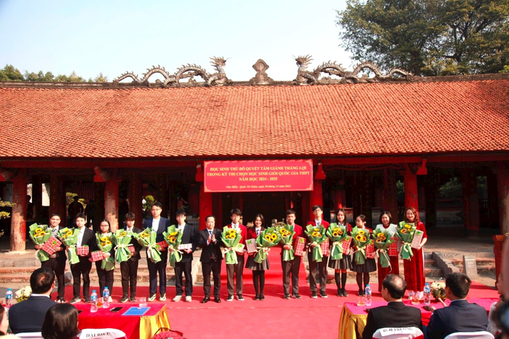 Hà Nội dẫn đầu cả nước trong kỳ thi chọn học sinh giỏi trung học phổ thông quốc gia