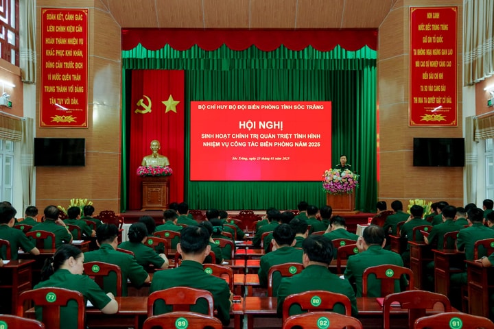 Quán triệt tình hình nhiệm vụ công tác Biên phòng năm 2025