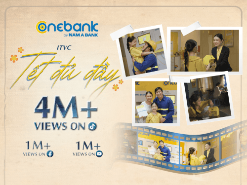 iTVC “Tết đủ đầy cùng onebank” chạm đến cảm xúc hàng triệu người xem