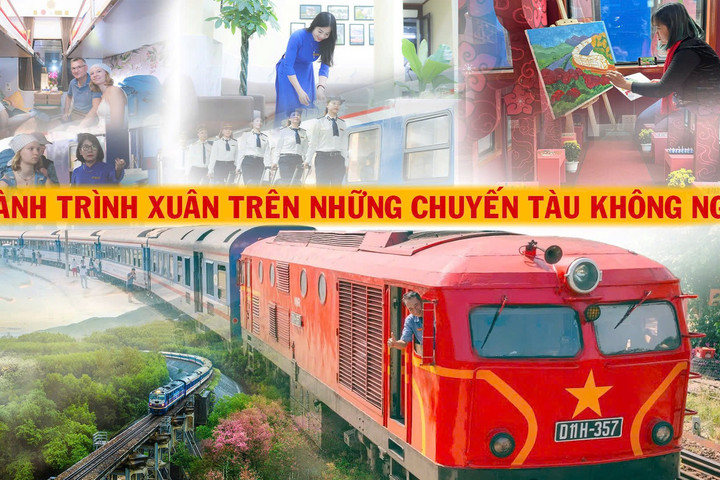 Hành trình xuân trên những chuyến tàu "không ngủ"