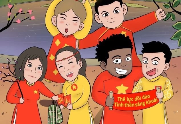 Các cầu thủ Việt Nam xuất hiện trong bài thơ của FIFA