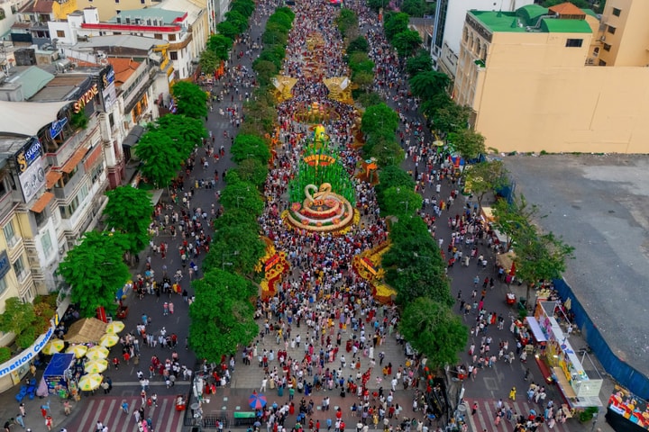 Đường hoa Nguyễn Huệ, Lễ hội đường sách TP.HCM "hút" khách dịp Tết