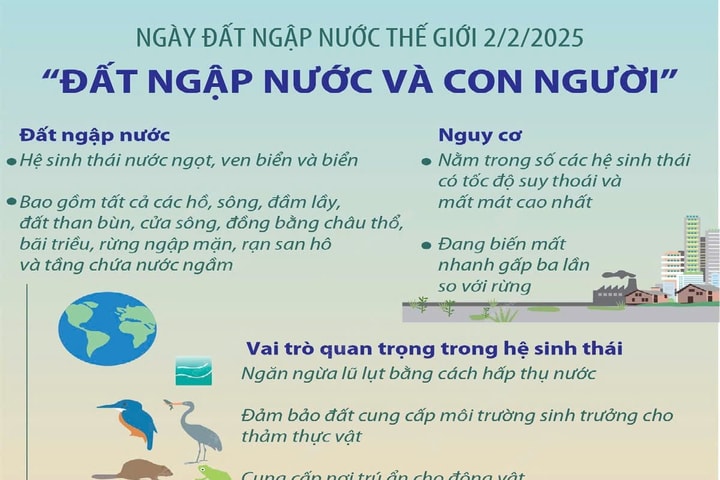 Hưởng ứng Ngày Đất ngập nước thế giới