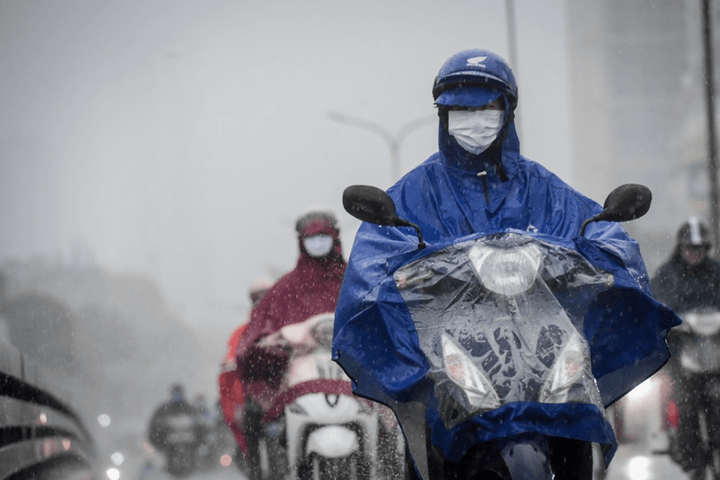 Không khí lạnh tăng cường xuống miền Bắc