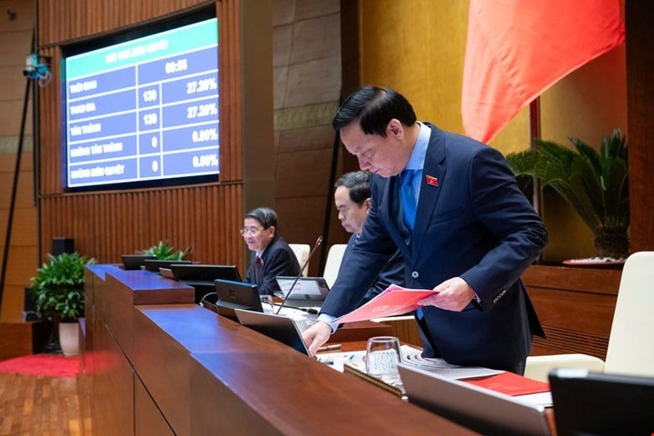 Thông qua Luật sửa đổi, bổ sung một số điều của Luật Tổ chức Quốc hội