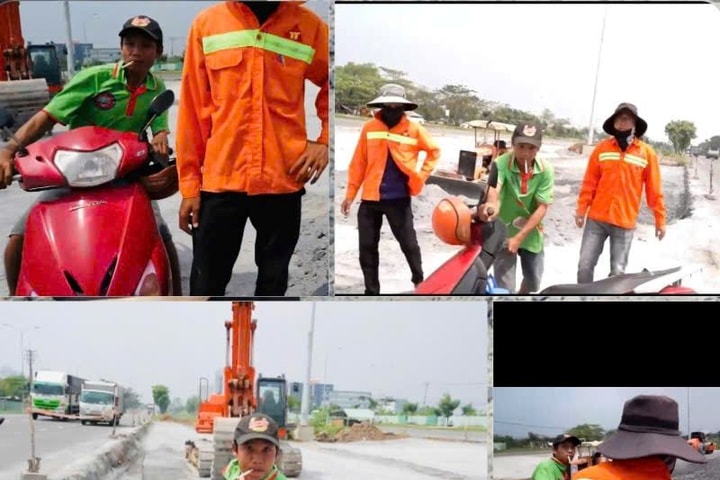 Nam phóng viên bị chửi bới, dùng xe máy tông vào người khi tác nghiệp