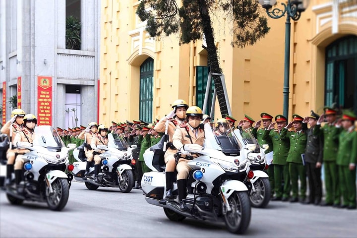 Nhiều điểm mới trong sắp xếp tổ chức bộ máy của lực lượng CAND