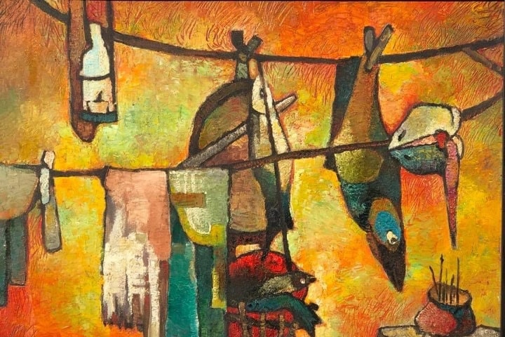 Họa sĩ Bùi Tiến Tuấn với Triển lãm Một hành trình