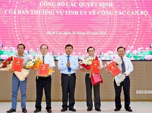 Ông Phạm Hoàng Nam được chỉ định làm Bí thư Thành ủy Rạch Giá