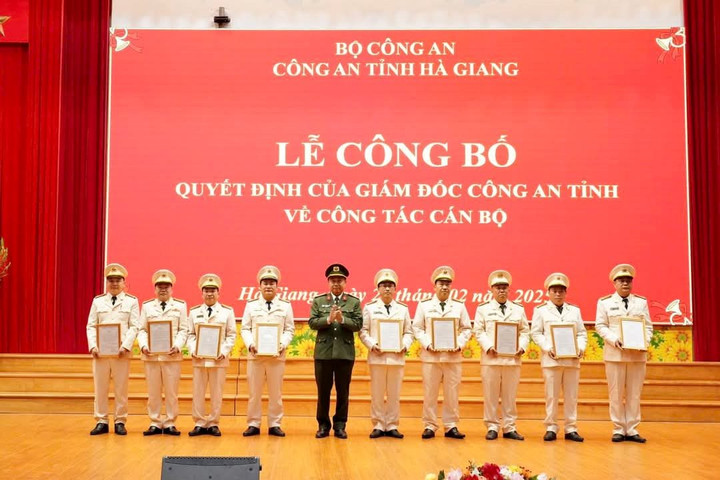 Hà Giang: Nhiều Phó trưởng Công an huyện xung phong làm chỉ huy Công an xã