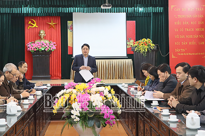 MTTQ Nam Định công khai số tiền thu - chi hỗ trợ thiệt hại do cơn bão số 3 gây ra